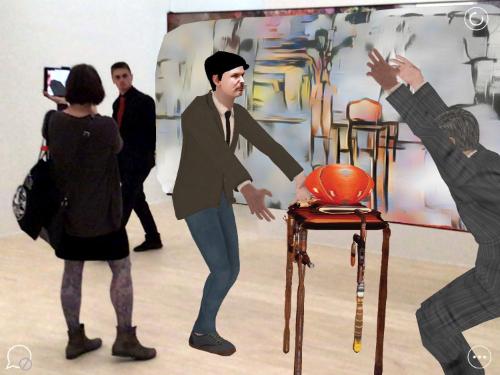 Geschichtes Gedicht Augmented - Augmented Reality Applikation