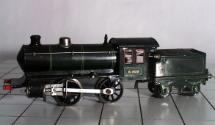 Dampflokomotive mit Tender