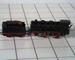 Dampflokomotive mit Tender