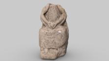 Statuette einer thronenden Muttergottheit